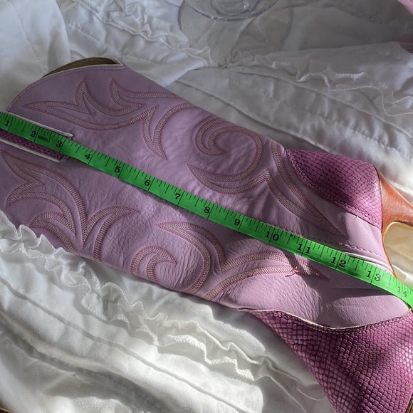 Vintage Jeenz Bootz Size 7 1/2 M, Style #577, Serial # 56247, Lilac Purple - Picture 11 of 11